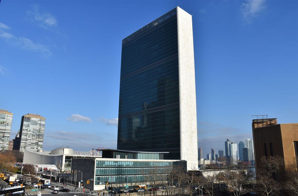 Da wollen die Deutschen rein: das UN-Gebäude in New York. Foto: dpa