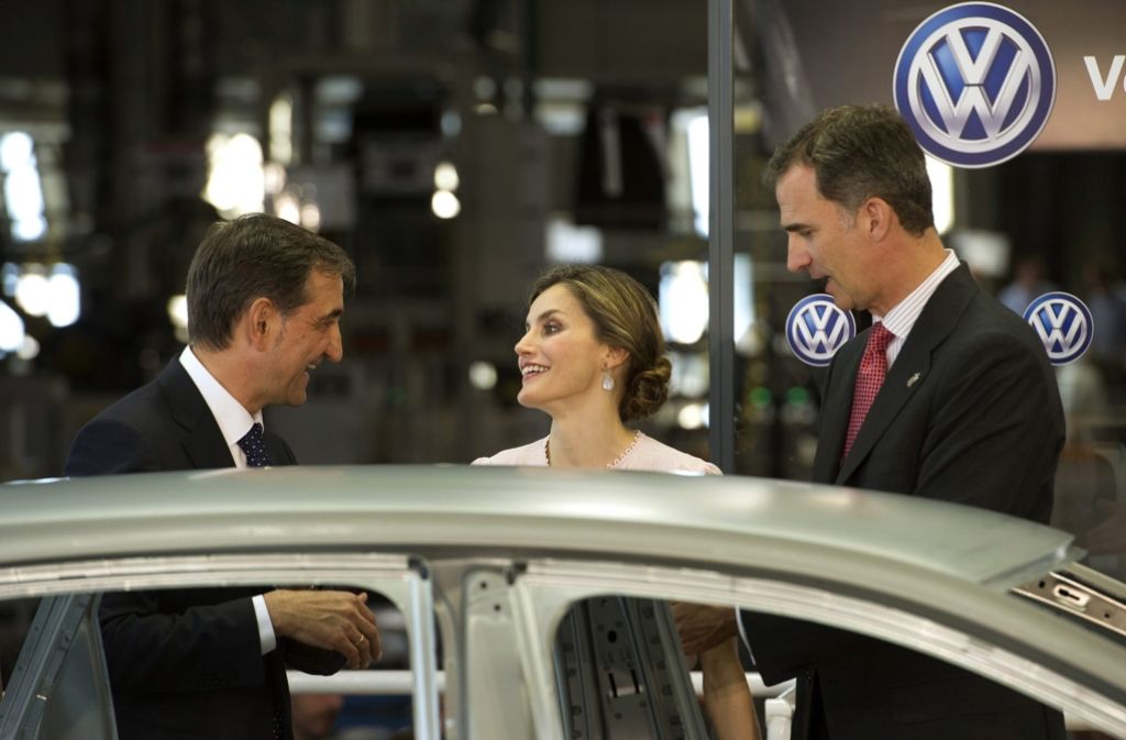 Seit 50 Jahren werden im VW-Werk in Pamplona Autos gefertigt.