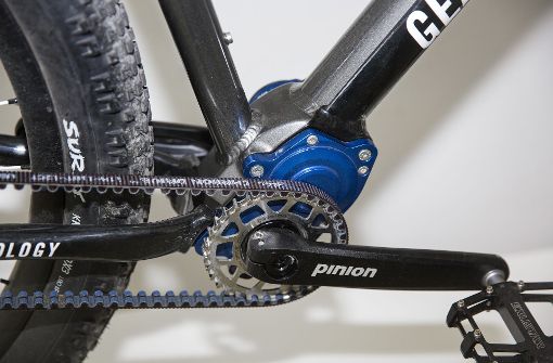 Die von Pinion entwickelten Fahrradgetriebe sind wartungsarm, lasssen sich in den Rahmen integrieren und verfügen über bis zu 18 fein abgestufte Gänge. Foto: Horst Rudel