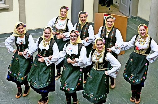 In den kommenden Tagen gibt es Kultur aus aller Herren Länder zu erleben, auch Tanzgruppen wie diese serbische. Foto: Horst Rudel