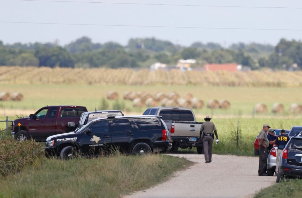 Texas kommt an diesem Wochenende nicht zur Ruhe: Erst am Samstag war in der Stadt Lockhart ein Ballon abgestürzt, 16 Menschen starben. Foto: AFP