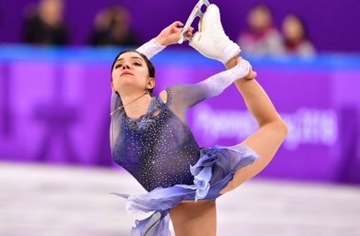 Eiskunstläuferin Jewgenia Medwedewa hat in den vergangenen Jahren so ziemlich alles gewonnen, was es zu gewinnen gibt. Nun will sie Gold bei Olympia 2018. Foto: AFP