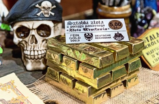 Solange kein echtes Gold gefunden wird, werden in Walbrzych schon mal Schokoladen-Goldbarren verkauft. Foto: dpa