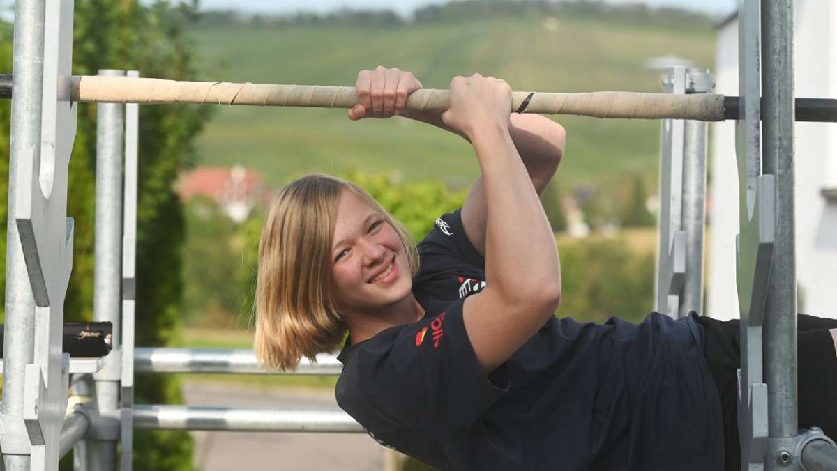 Junge Extremsportlerin aus Steinheim: Auf dem Weg zum Ninja-Thron