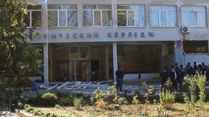 Anschlag auf eine Berufsschule auf der Halbinsel Krim. Foto: TASS