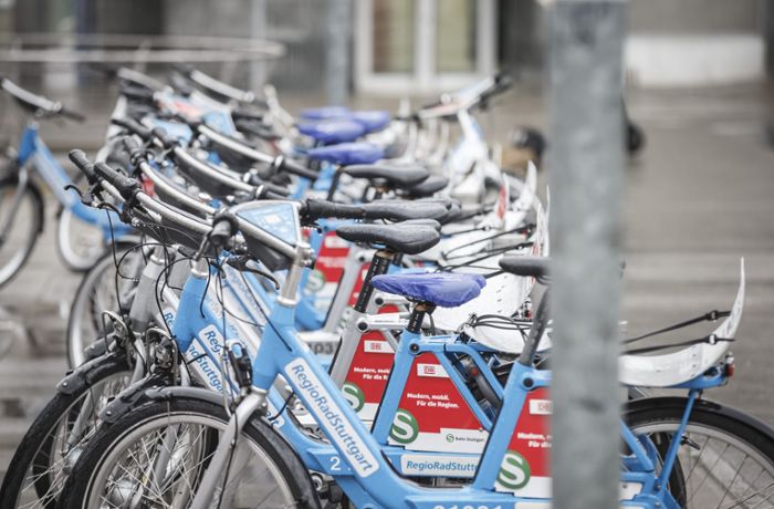 Regio-Rad: Nachfrage nach Leihrädern in Stuttgart bricht  ein