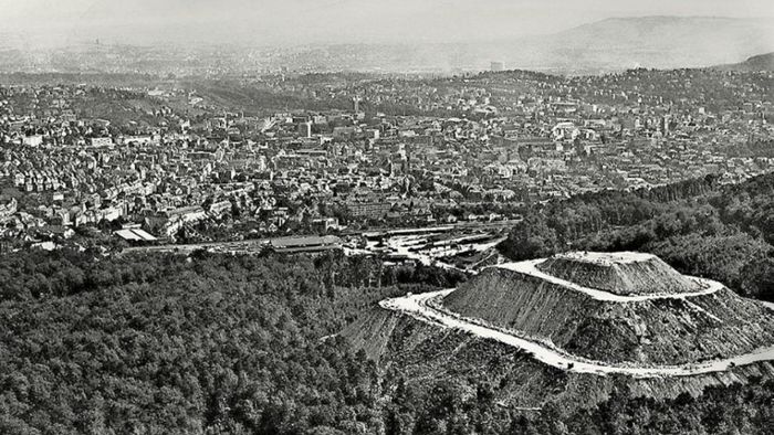 Vor 70 Jahren wuchs ein   Berg aus Trümmern und Tränen