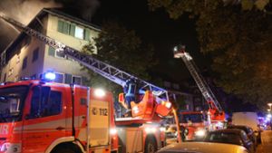 Feuerwehreinsatz in Stuttgart-Wangen Foto: 7aktuell.de/Sven Adomat