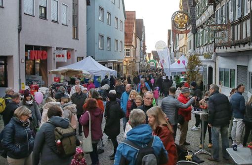 Der Gemeinderat hat den Weg schon einmal frei gemacht für Verkaufsoffene Sonntage in Marbach. Foto: Archiv (avanti)