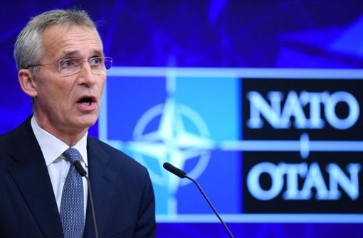 Nato-Generalsekretär Jens Stoltenberg übte scharfe Kritik am russischen Beschluss zur Schließung der Verbindungsbüros in Brüssel. Foto: AFP/JOHN THYS