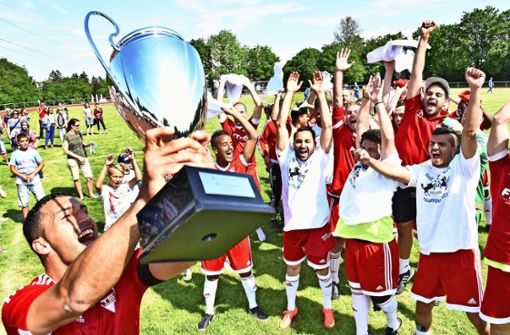 2015 und 2016 haben die Fußballer des TSV Weilimdorf in Vaihingen den Pokal gewonnen; nun sind sie selbst neuer Endspiel-Ausrichter. Foto: Archiv Günter Bergmann