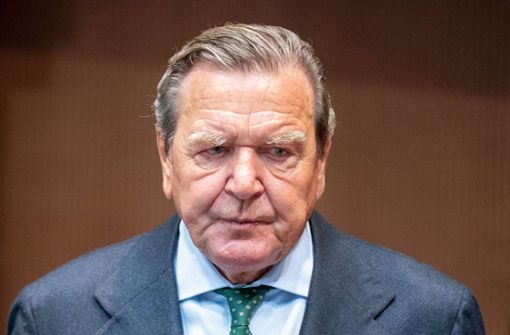 Gerhard Schröder war von 1998 bis 2005 Kanzler und von 1999 bis 2004 Parteivorsitzender der SPD. Foto: dpa/Kay Nietfeld