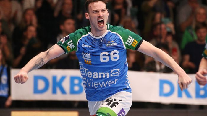 Jaka Malus explodiert – und rettet  Punkt im Handballkrimi gegen Flensburg