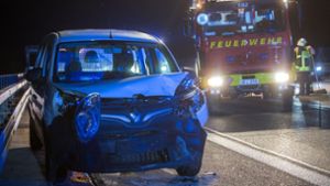 Der Fahrer des Renault blieb unverletzt. Foto: 7aktuell.de/Simon Adomat