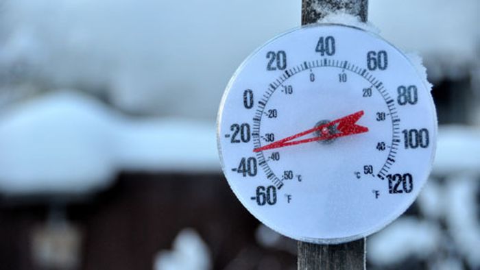 Albstadt grüßt mit minus 34 Grad