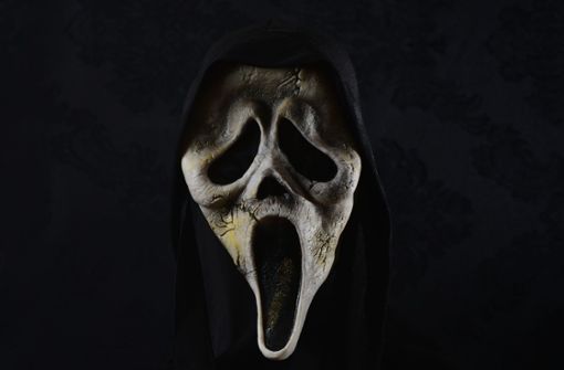 Zwei der Männer trugen die für Halloween typischen „Scream“-Masken (Symbolbild). Foto: Pixabay