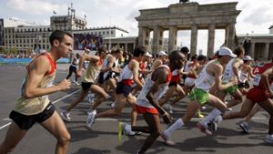 Am Sonntag ist es wieder so weit: in Berlin ist Marathon angesagt. Foto: DPA