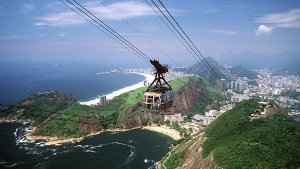 Die Seilbahn über Rio de Janeiro Foto: dpa