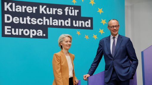 Die CSU unterstützt die Nominierung von Ursula von der Leyen durch die CDU für eine erneute Amtszeit als EU-Kommissionspräsidentin (Archivfoto). Foto: IMAGO/Metodi Popow/IMAGO/M. Popow