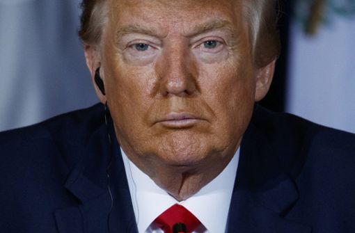 Gibt sich kämpferisch: US-Präsident Donald Trump Foto: AP/Evan Vucci