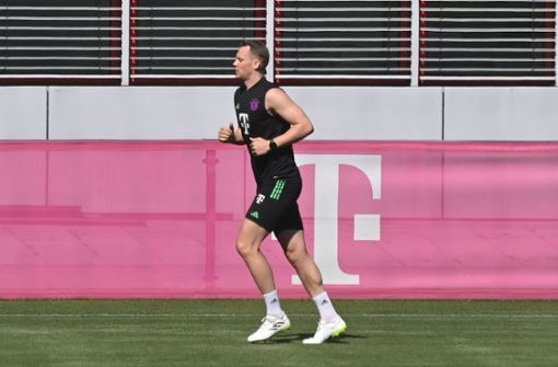 Manuel Neuer beim individuellen Training auf dem Gelände an der Säbener Strasse. Foto: Imago/Sven Simon/IMAGO/Frank Hoermann/SVEN SIMON