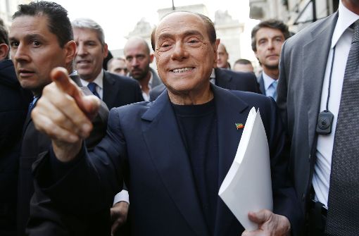 80 Jahre und kein bisschen leise – Silvio Berlusconi lebt nun vegetarisch. Foto: AP