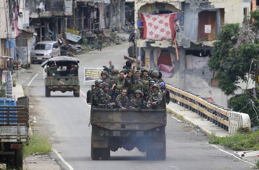 Die Einsätze der philippinischen Regierungstruppen in der Stadt Marawi sind beendet. Foto: AP