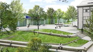 Das Konzept des Siegerentwurfs des Stuttgarter Büros Glück Landschaftsarchitektur setzt auf viel Grün und aufgelockerte Flächen. Foto: /Büro Glück