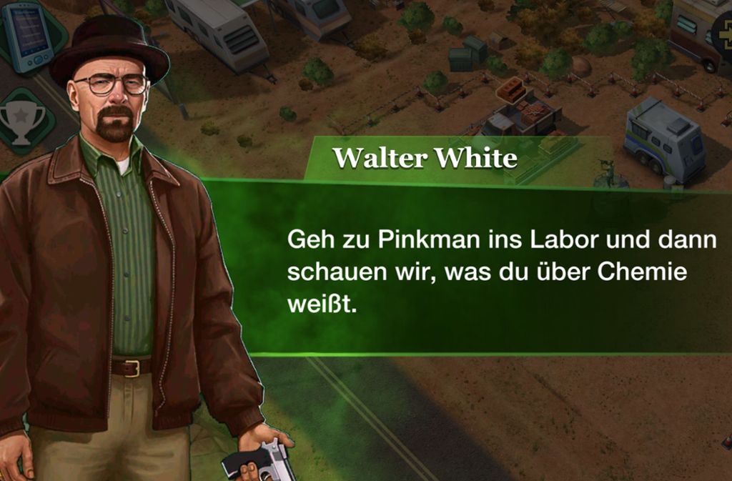 Breaking Bad Criminal Elements im Test Heisenberg für das Handy