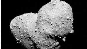 Asteroid Ryugu ist porös wie Braunkohle