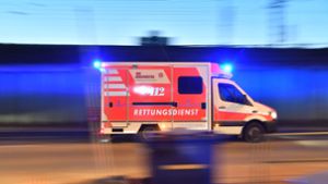 Der Rettungsdienst brachte die beiden Verletzten in ein Krankenhaus (Symbolbild). Foto: dpa/Boris Roessler