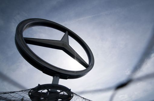 Die Nachfrage nach Mercedes Benz ging im April zurück. Foto: dpa