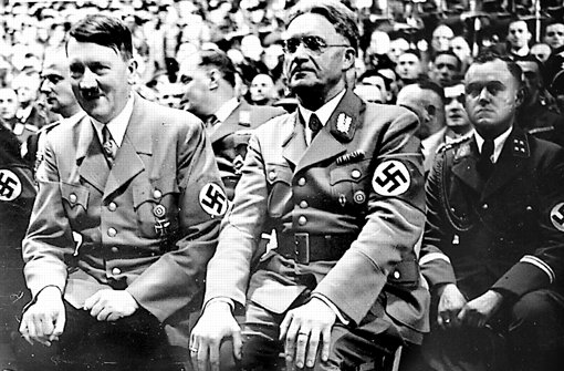 Hitler und der Gauleiter von Württemberg Hohenzollern, Wilhelm Murr Foto: Archiv