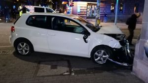 Der Unfall ereignete sich in der Nähe des Bismarckplatz. Foto: Fotoagentur Stuttgart/Andreas Rosar