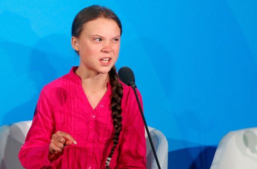 Greta Thunberg platzt beim Klimagipfel in New York der Kragen. Foto: dpa/Jason Decrow