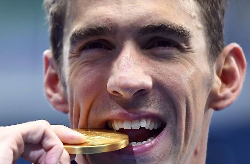 Michael Phelps ist der erfolgreichste Schwimmer aller Zeiten. Foto: AFP