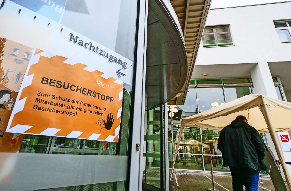 Der Kreis Ludwigsburg ist seit Mittwoch  Corona-Hotspot. Die Kliniken haben  einen Besucherstopp verhängt.