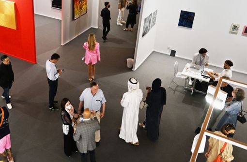 Das Publikum auf der Art Dubai ist international. Foto: privat/CEDRIC RIBEIRO