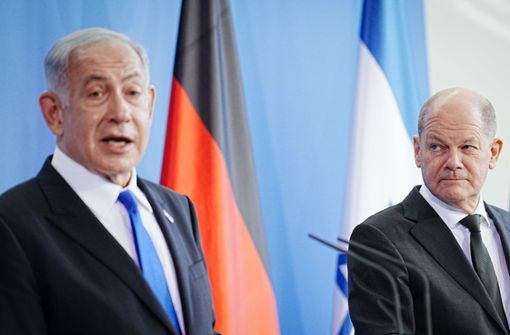 Scholz hat einen kritischen Blick auf Netanjahu. Foto: dpa/Kay Nietfeld