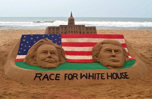 Das Rennen um das Weiße Haus geht in die heiße Phase. (Symbolfoto) Foto: EPA