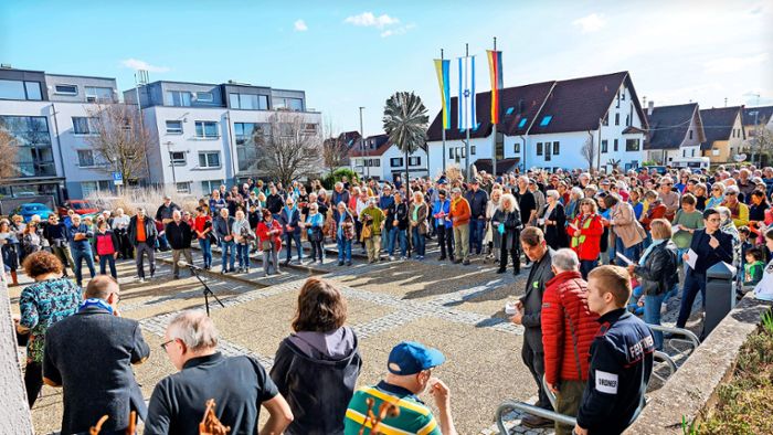 Versammlungen in Schönaich und Maichingen: Zusammenstehen für Demokratie und Vielfalt