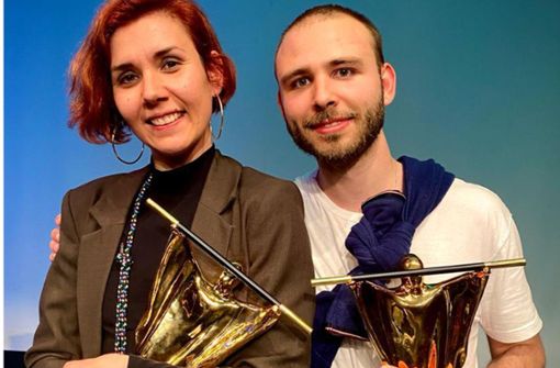 Die Stuttgarterin  Jaana Felicitas und der Reutlinger Nikolai Striebel waren erfolgreich bei den Deutschen Meisterschaften der Zauberkunst. Foto: /privat