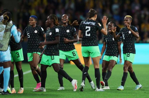 Nigeria gewann überraschend gegen Australien. Foto: IMAGO/Isabel Infantes