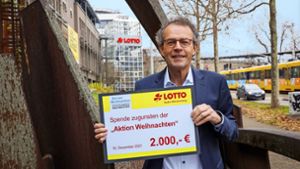 Toto-Lotto spendet 2000 Euro