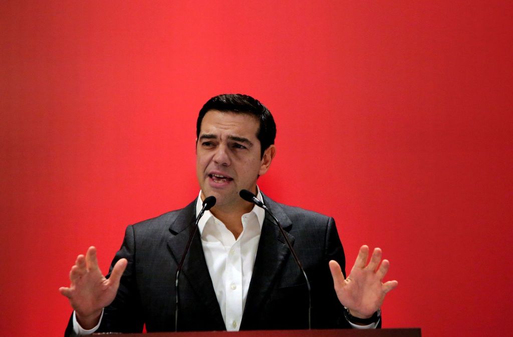 Der griechische Ministerpräsident Alexis Tsipras kritisiert Wolfgang Schäuble scharf. Foto: AFP