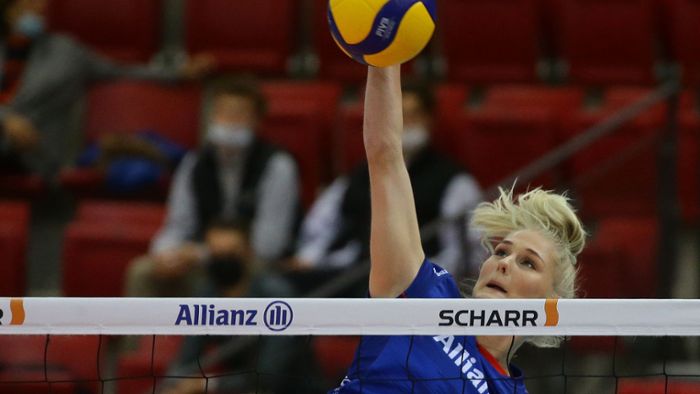 Stuttgarts Volleyballerinnen dominieren weiter die Liga