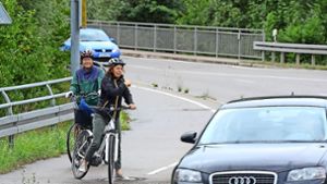 Die Situation für Radfahrer an der K 1606 ist  gefährlich. Foto: Archiv (Werner Kuhnle)