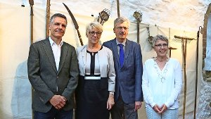 Christian Küpfer, Regina Traub, Bruno Krieglstein  und  Helga Becker (von links) wissen um die Bedeutung des Ehrenamtes. Foto: avanti