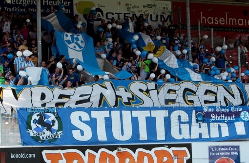 Die Stuttgarter Kickers II spielen am Sonntag gegen die Kickers Pforzheim. Foto: Pressefoto Baumann
