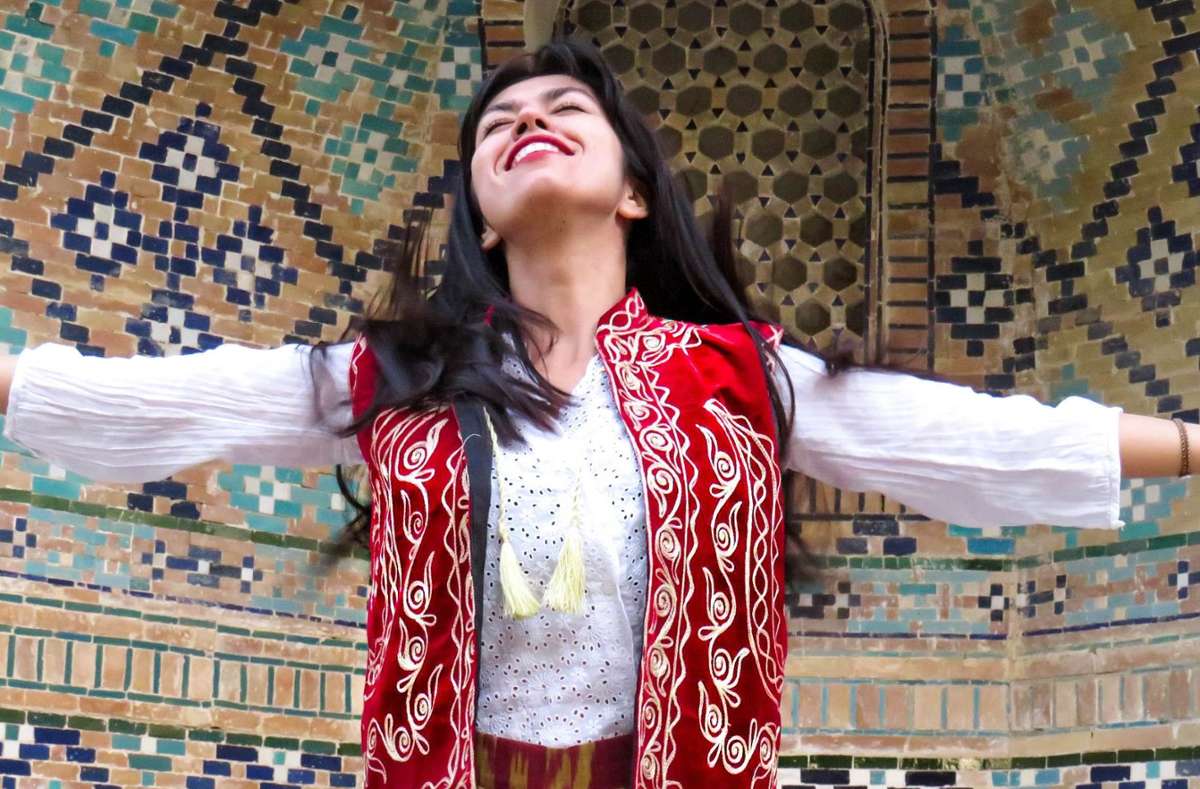 Nadira Khalikova kämpft mit ihrem Modelabel My little Bukhara für Frauenrechte in Usbekistan.